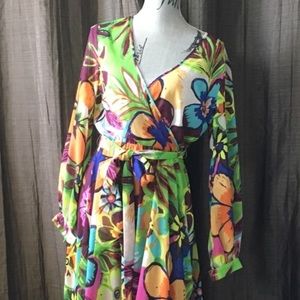 Chiffon maxi summer dress. Modest wear